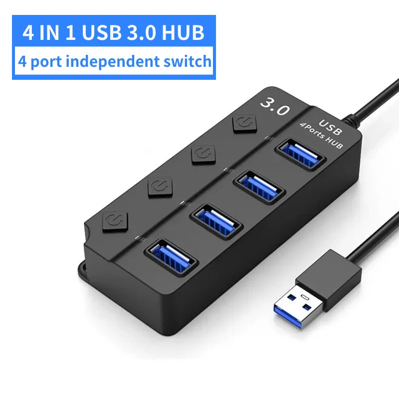 High-Speed USB 3.0 Hub