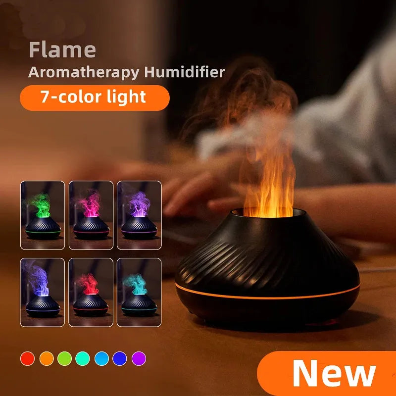 LED Flame Air Humidifier