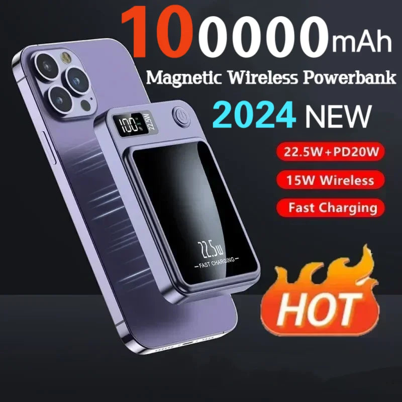 Wireless Power Bank For iPhone/Android