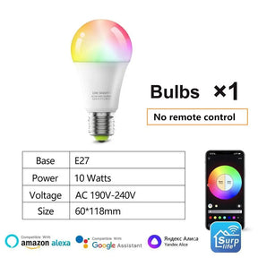 RGB Smart Light Bulbs