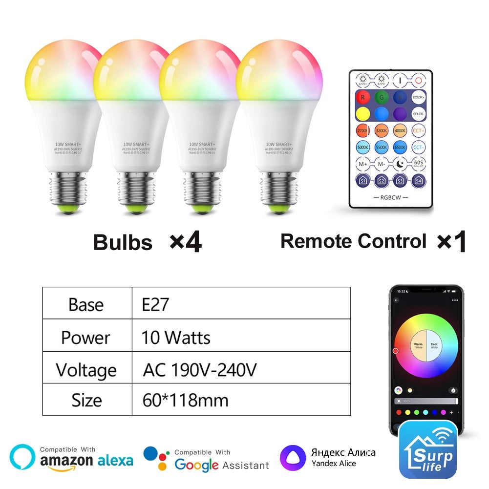 RGB Smart Light Bulbs